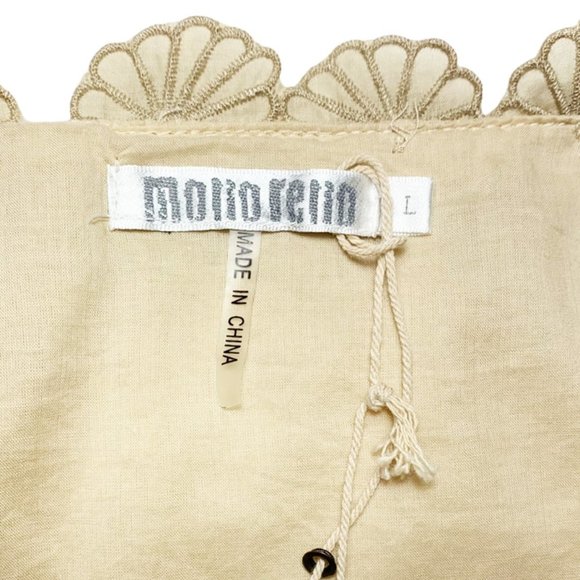 MOLIO RELIO Laser Cut Square Neck Shift Dress - Picture 5 of 6